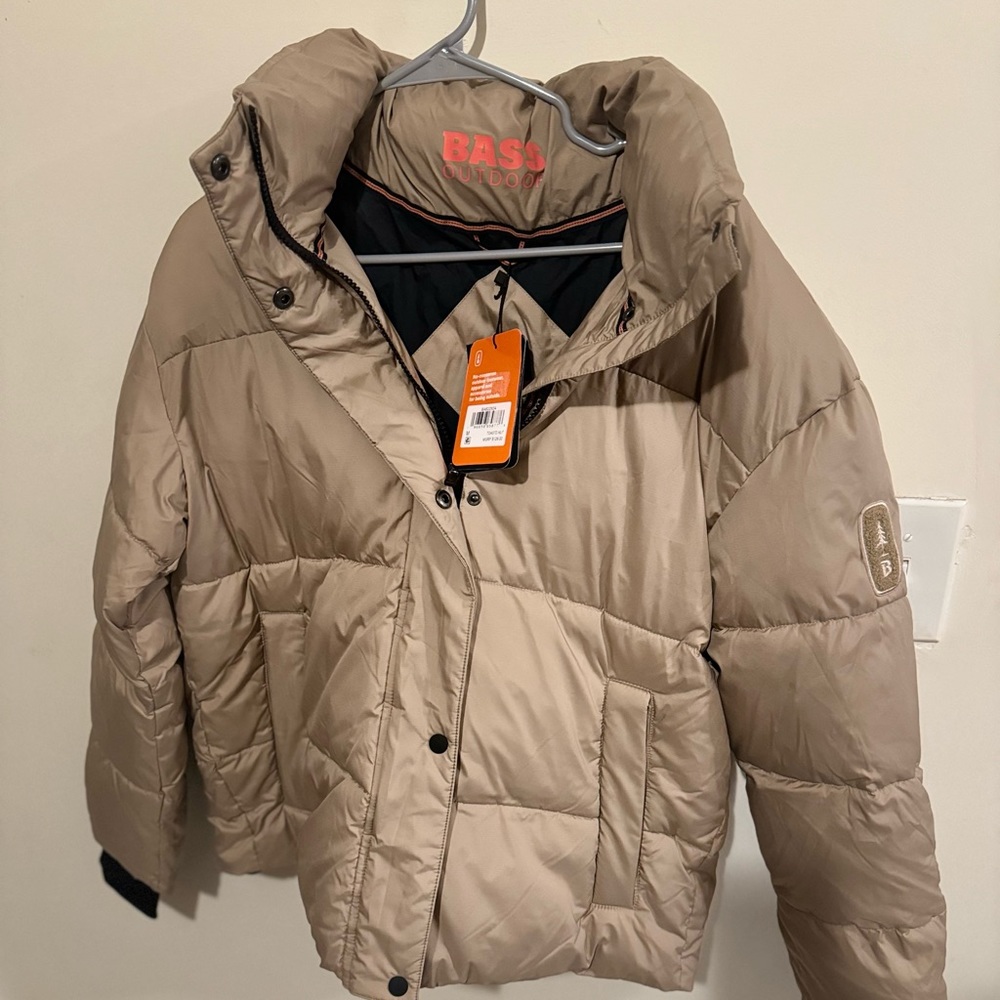 BASS OUTDOOR Womens Discovery Puffer Jacket XL NWT